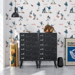 Milton & King Studios - Baseball - Blue Crew
