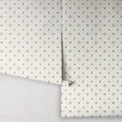 Floret Wallpaper - Palace Grove Collection - M&K Studio - Roll - Colorway: Linen