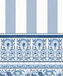 Pietra Mural - Collection Palace Grove - M&K Studio - Swatch - Colorway : Sapphire