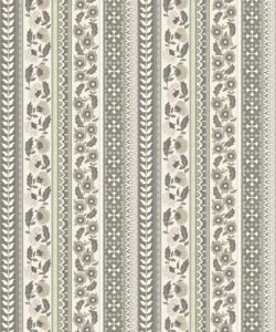 Papier peint Ribbon - Collection Palace Grove - M&K Studio - Swatch - Colorway : Lin
