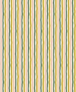 Papel pintado Can't Keep It Straight | Color: Chartreuse, Green & Pink | Colección Anything But Basic | Gray Benko x Milton&King | Swatch