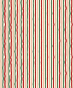 Papel pintado Can't Keep It Straight | Color: Rojo y Green | Colección Anything But Basic | Gray Benko x Milton&King | Muestrario