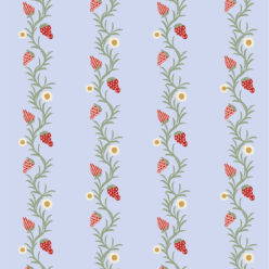 Periwinkle  e rosso