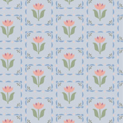 Periwinkle  e rosa