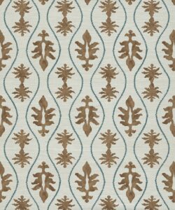 Papel pintado Great Jones Grasscloth - Color: Chestnut - Colección Pattern Play