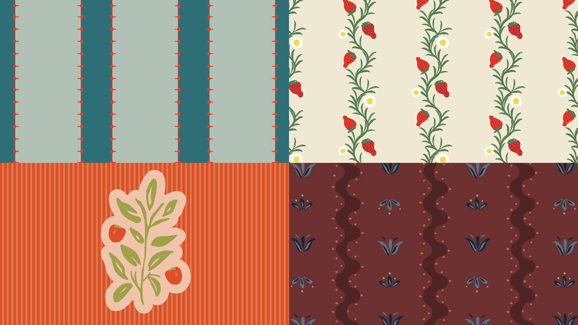 Papel Pintado Gray Benko 1 | Colección Anything But Basic | Gray Benko x Milton&King | Muestras