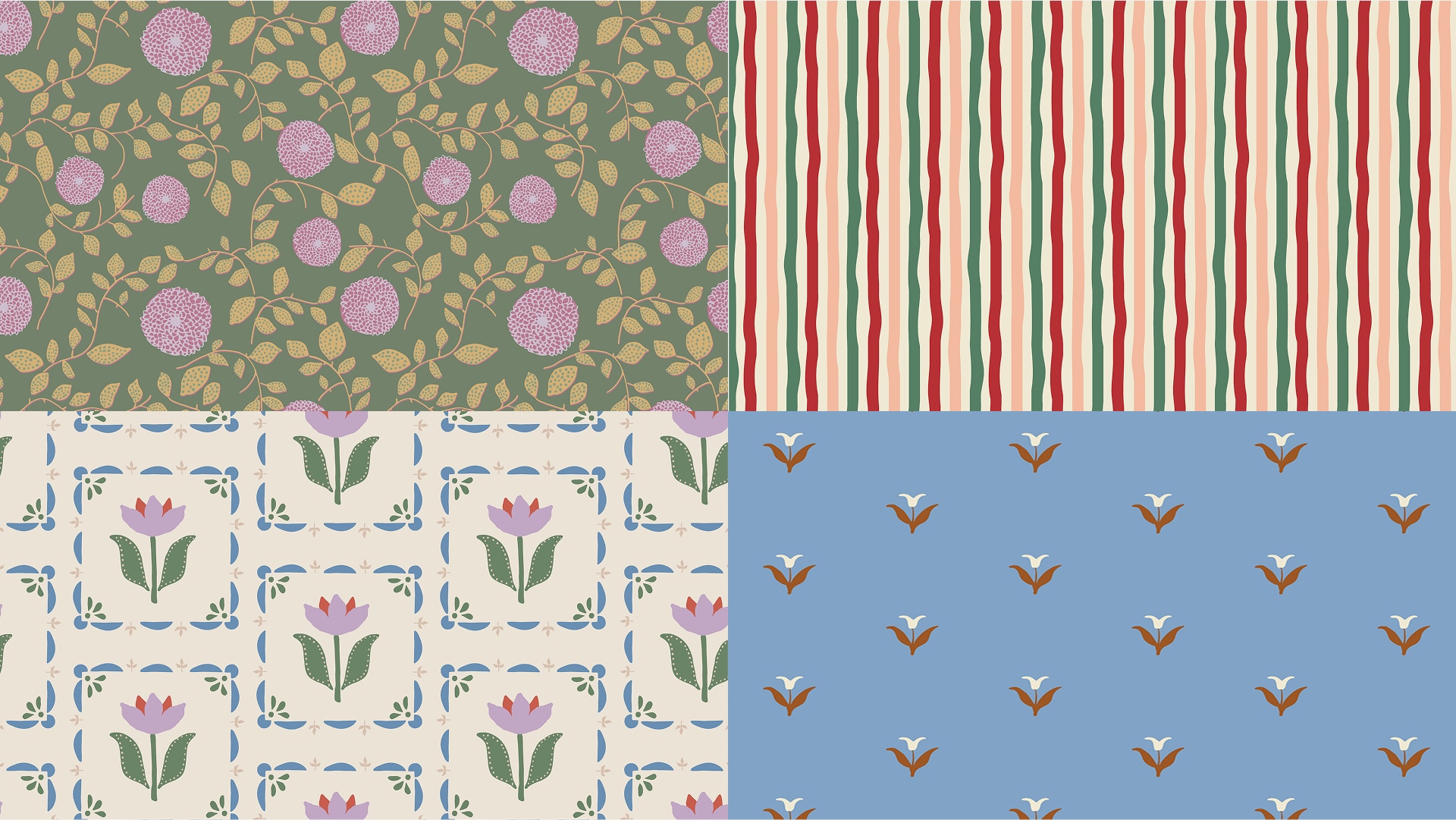 Papel Pintado Gray Benko 1 | Colección Anything But Basic | Gray Benko x Milton&King | Muestras