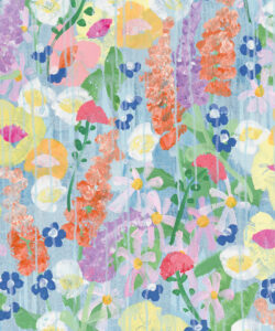 Perennial Mural | Tender Brushstrokes Collection | Tiff Manuell | Swatch