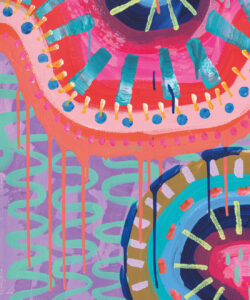 Rivers & Roads Murales | Collezione Tender Brushstrokes | Tiff Manuell | Swatch
