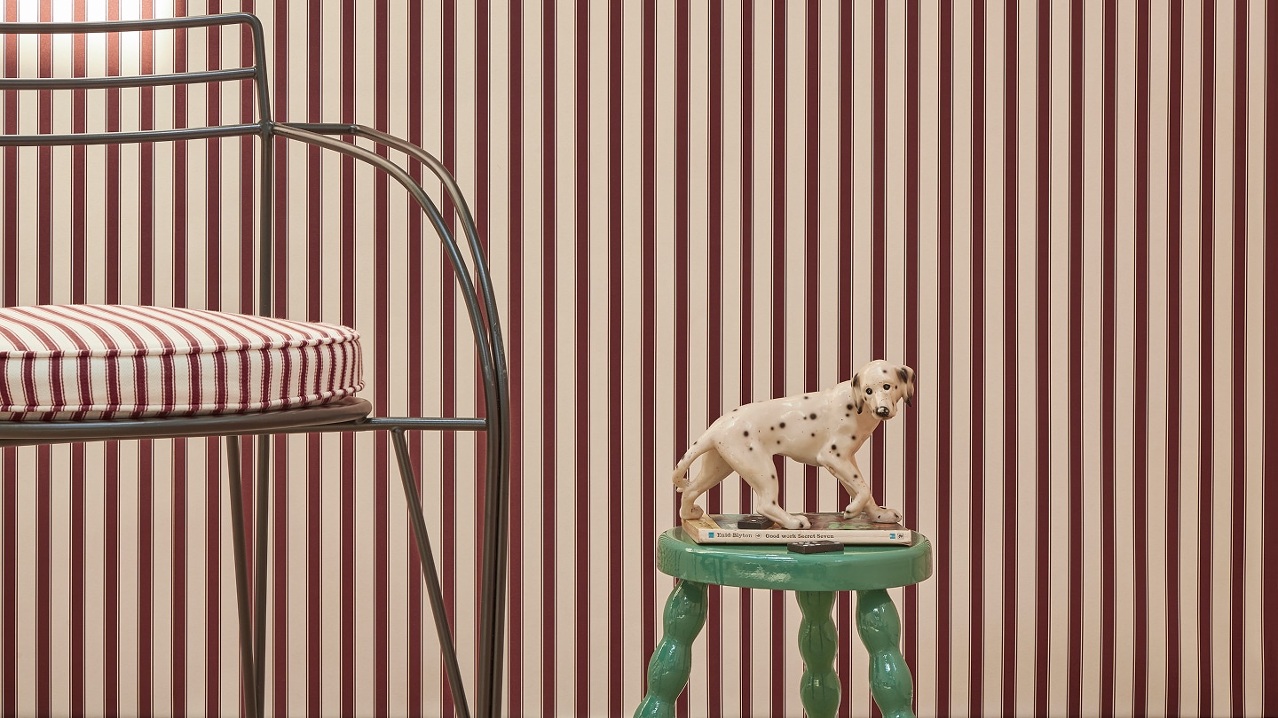 Colección de papel pintado Caniche y rubia