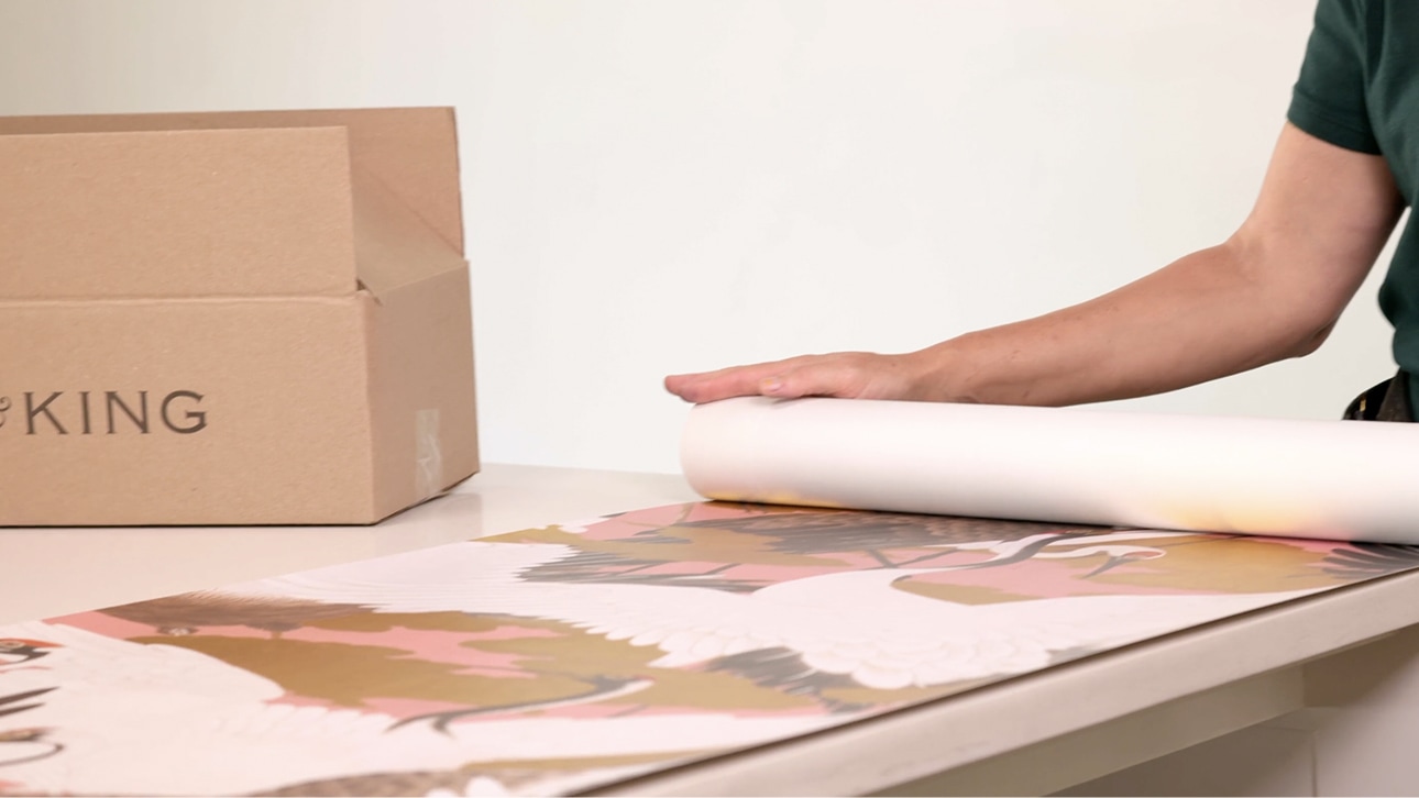 Metallic Wallpaper Installation Video Thumbnail