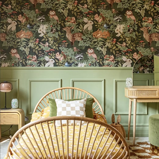 In The Woods Wallpaper in Forest - Instagram Homepage Grid - Feb26