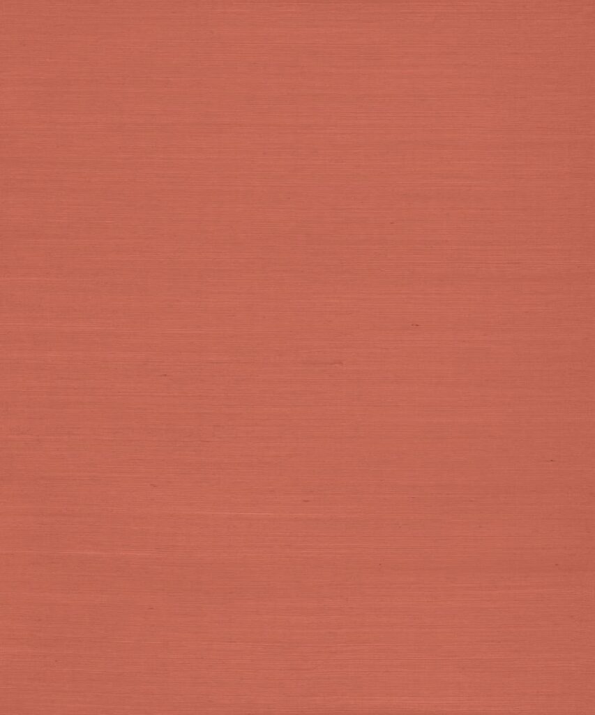 Terracotta Fresco Grasscloth Wallpaper - Swatch