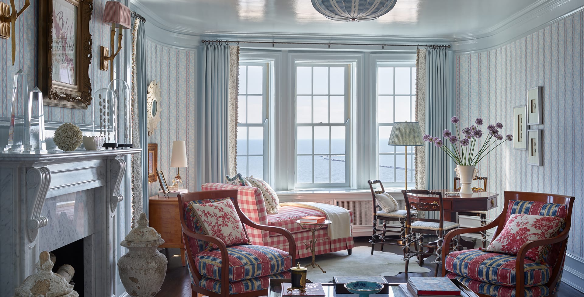 Kim Scodro Tapetenkollektion – Wohnzimmer