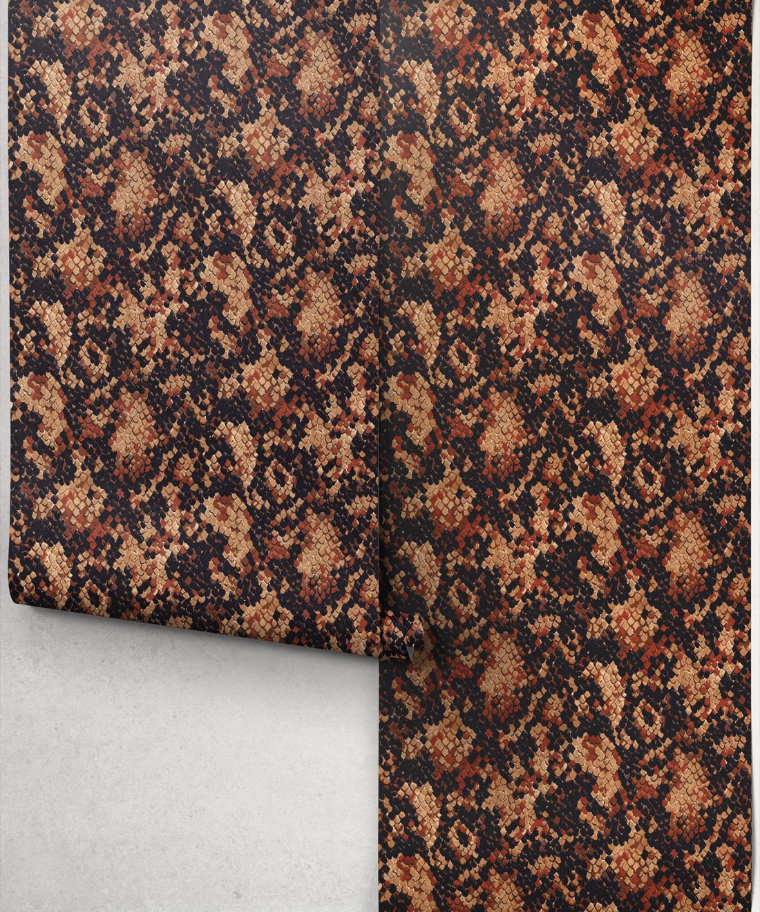Snakeskin Wallpaper - Colourway: Cobra - Roll