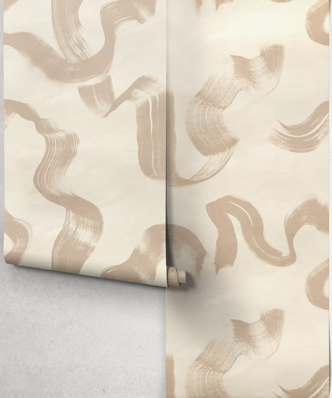 Zephyr Wallpaper - Colourway: Oat - Roll