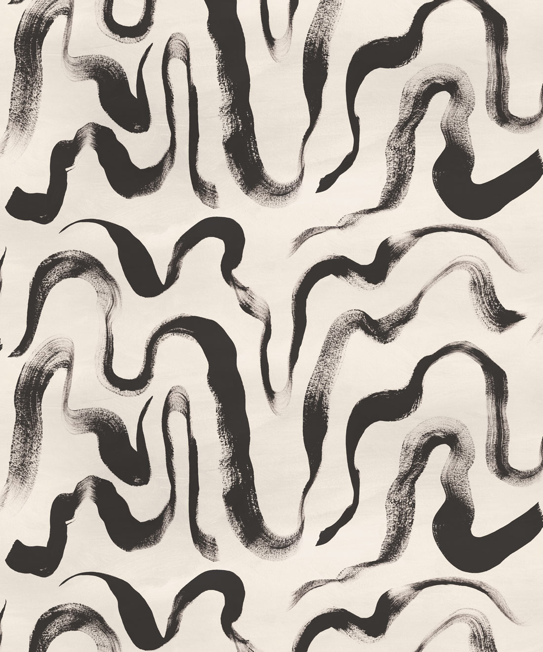 Zephyr Metallic Wallpaper - Colourway: Onyx (Silver) - Swatch