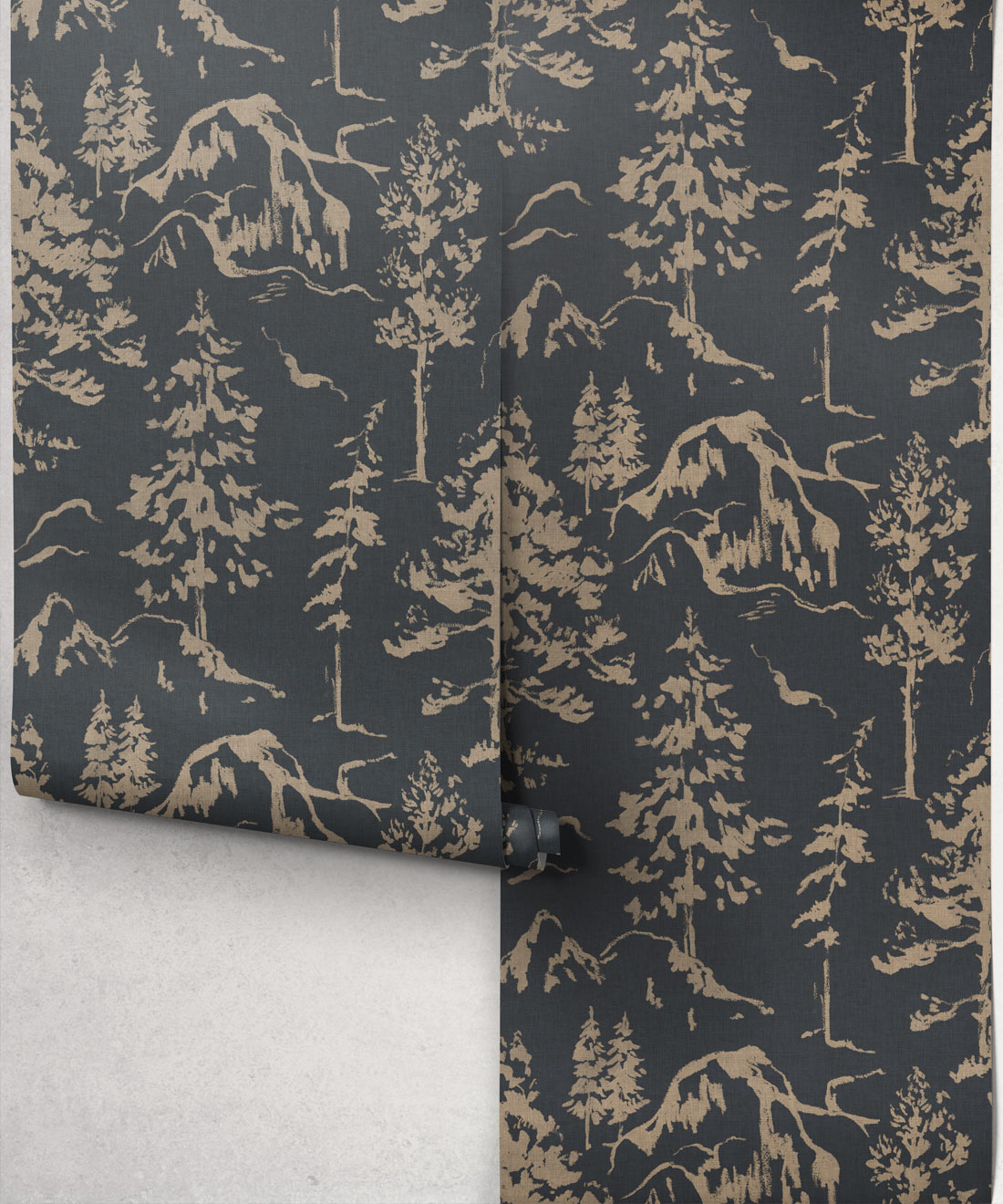 Alpine Wallpaper - Colourway: Loch - Roll