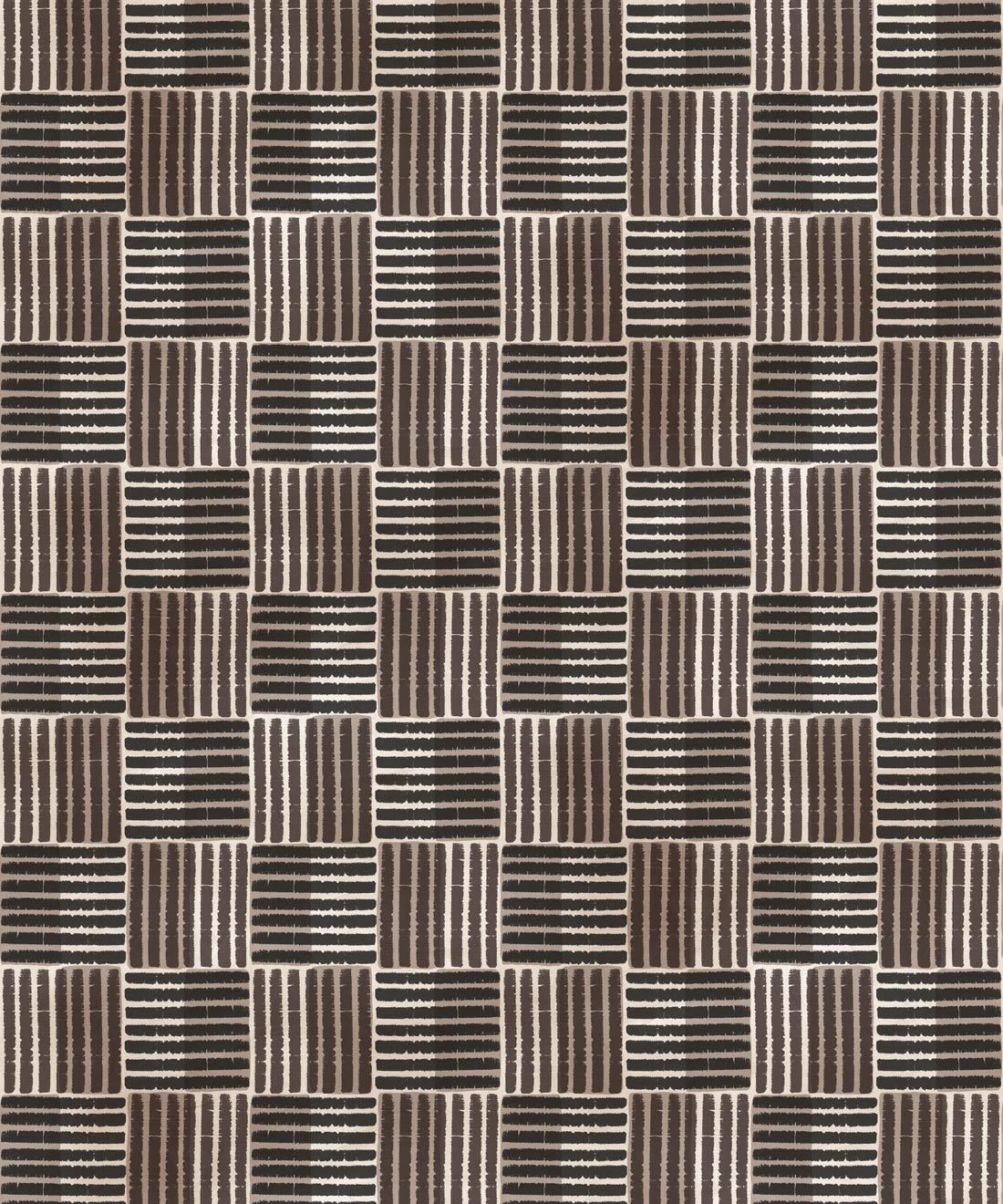 Zephyr Wallpaper - Colourway: Charcoal - Swatch