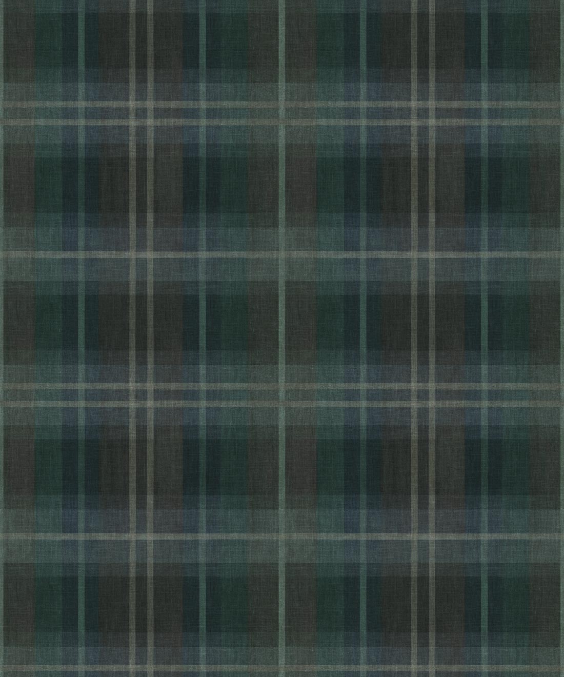 Highland Wallpaper - Colourway: Loch - Swatch