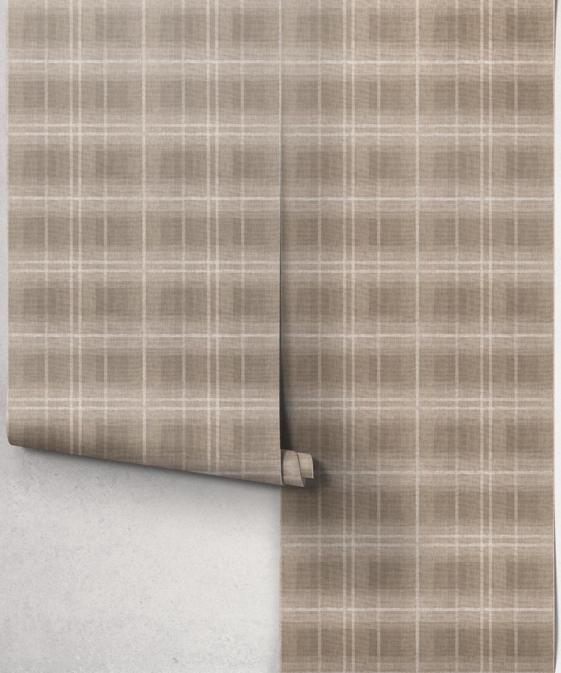 Highland Wallpaper - Colourway: Oat - Roll